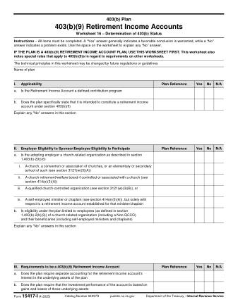 IRS Form 15417I