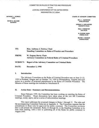 US Courts Form CR12 1999