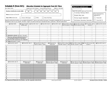 IRS Form 941SR