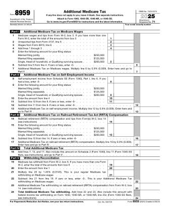 IRS Form 8959