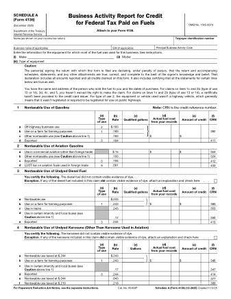 IRS Form 4136SA