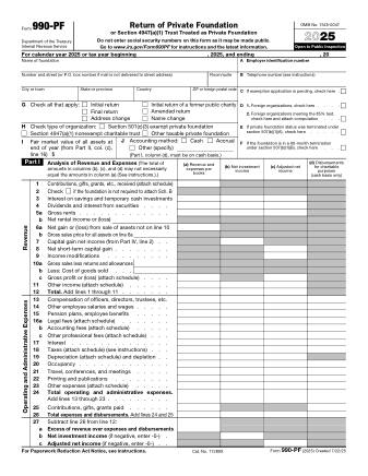IRS Form 990PF