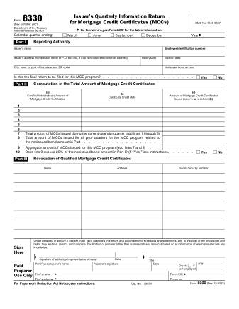 IRS Form 8330