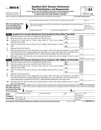 IRS Form 8915B