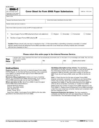 IRS Form 8966C