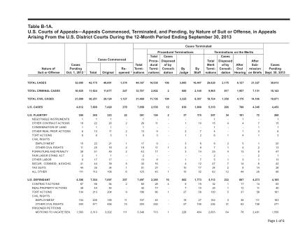 US Courts Form B01ASEP13