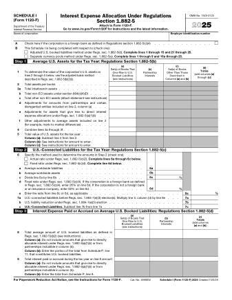 IRS Form 1120FI