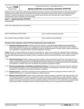 IRS Form 14446PL