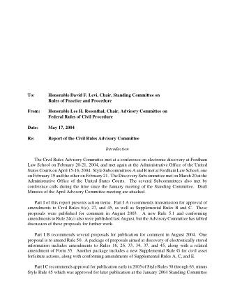 US Courts Form CV5 2004