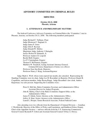 US Courts Form CR10 2008 MIN