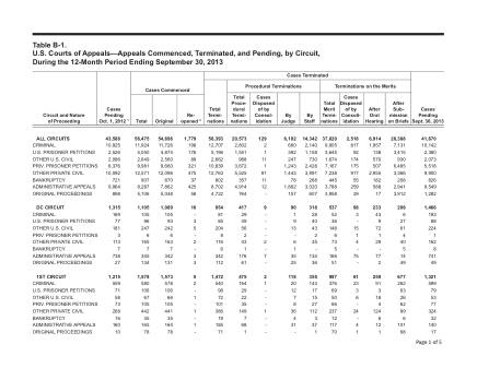 US Courts Form B01SEP13