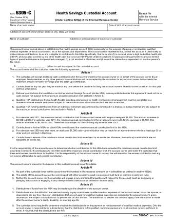 IRS Form 5305C