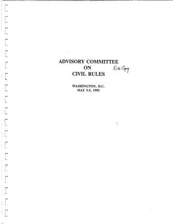 US Courts Form CV1993 05