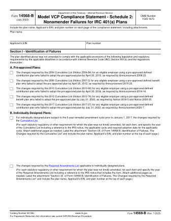 IRS Form 14568B