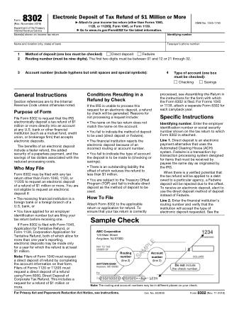 IRS Form 8302