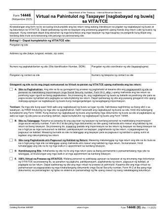 IRS Form 14446TL