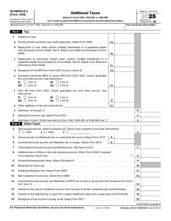 IRS Form 1040S2