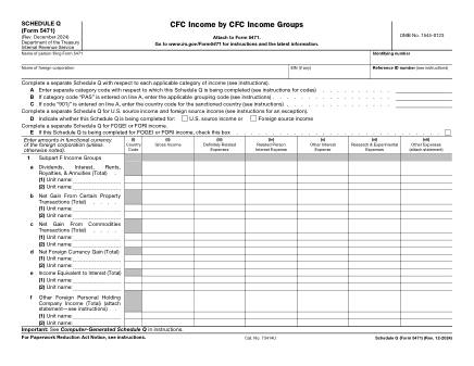 IRS Form 5471SQ