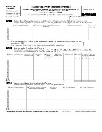 IRS Form 990SL