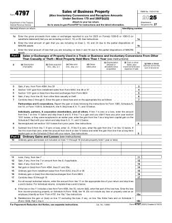 IRS Form 4797