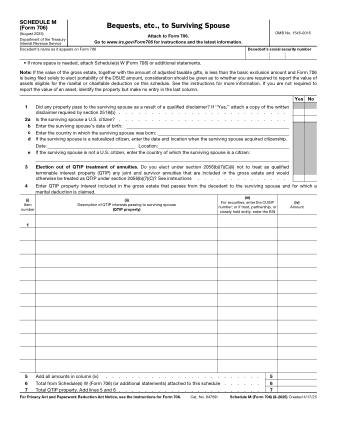 IRS Form 706SM