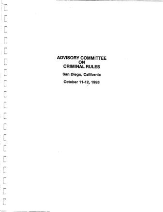 US Courts Form CR1993 10