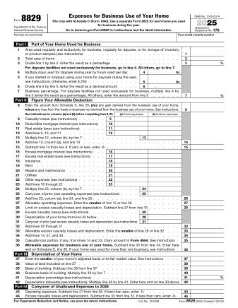 IRS Form 8829
