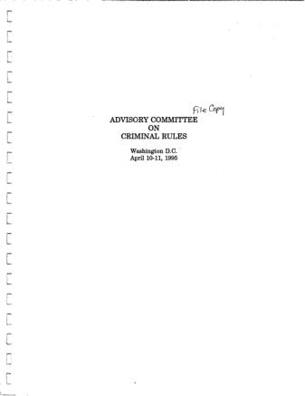US Courts Form CR1995 04