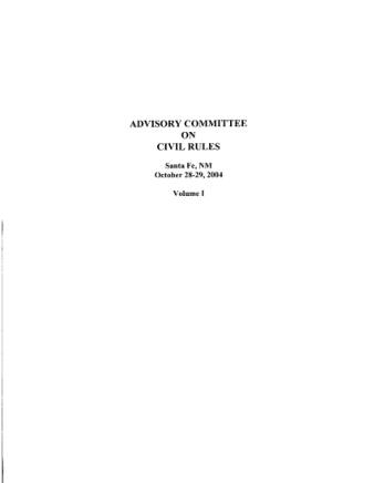 US Courts Form CV2004 10 VOL I