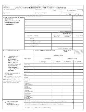 US Courts Form AO040A 0