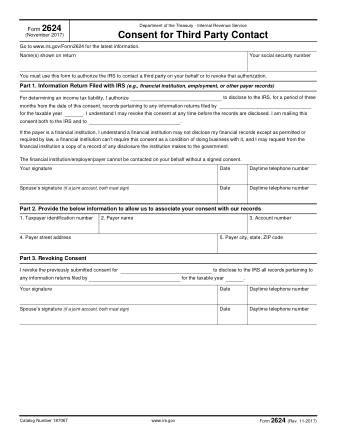 IRS Form 2624