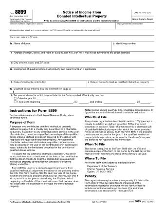 IRS Form 8899
