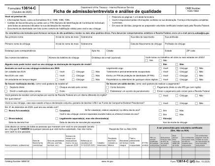 IRS Form 13614CP