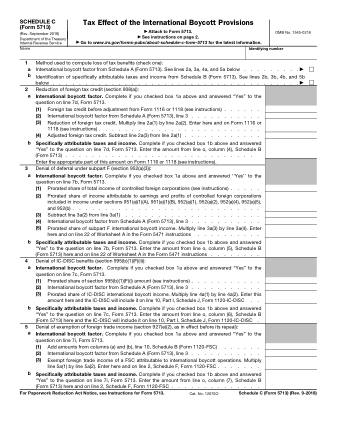 IRS Form 5713SC
