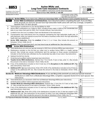 IRS Form 8853