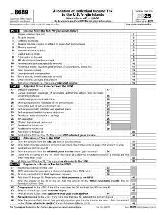 IRS Form 8689