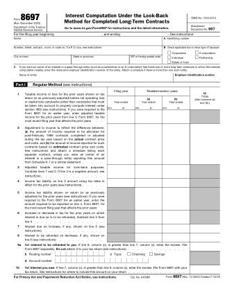 IRS Form 8697