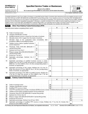 IRS Form 8995AA
