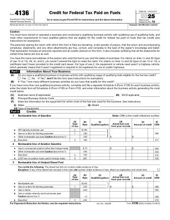IRS Form 4136