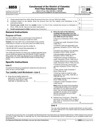 IRS Form 8859