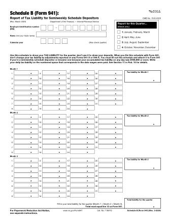 IRS Form 941SB
