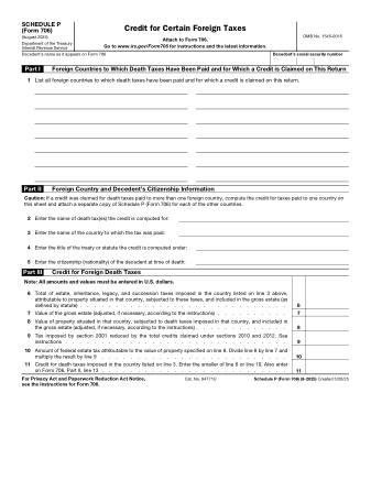 IRS Form 706SCP