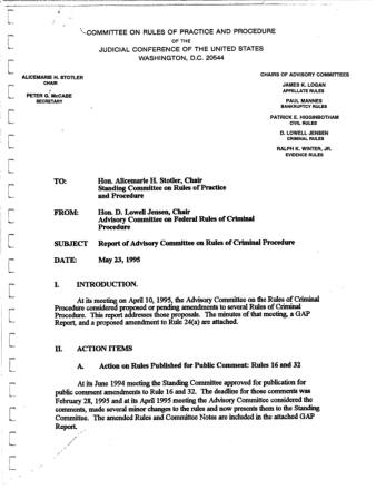 US Courts Form CR5 1995