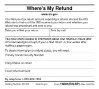 IRS Form 13691ES