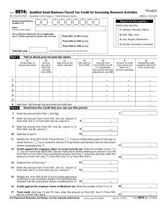 IRS Form 8974