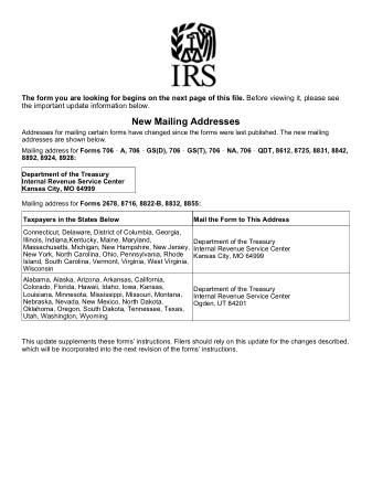 IRS Form 8831