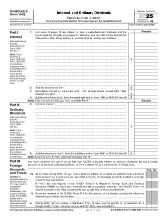 IRS Form 1040SB