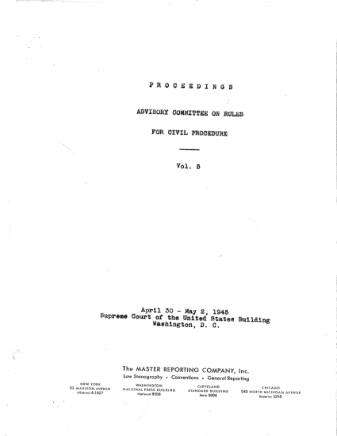 US Courts Form CV04 1945 MIN VOL5