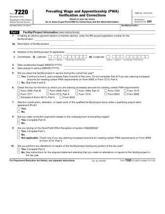 IRS Form 7220