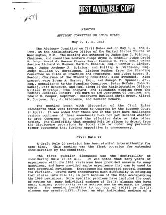 US Courts Form CV05 1993 MIN